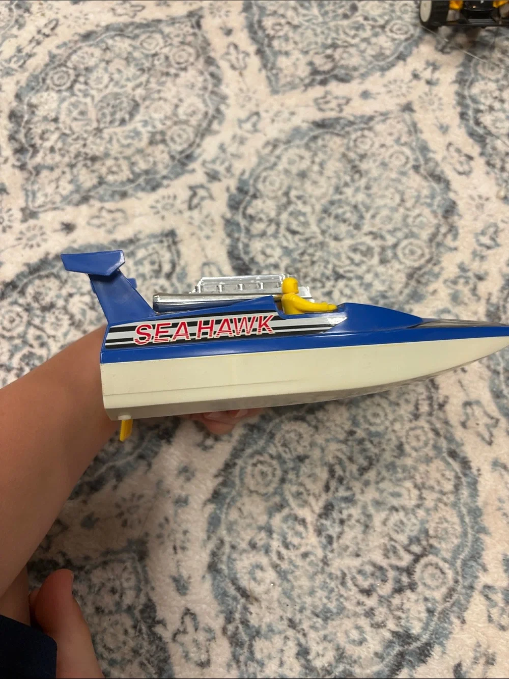 Blue Kids Toy Speedboat